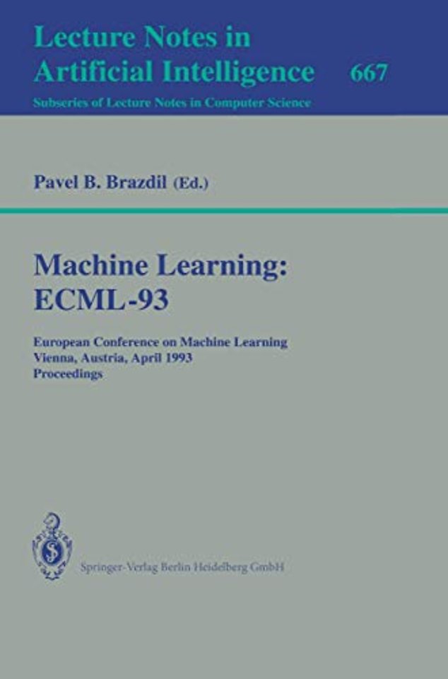 Machine Learning: ECML-93