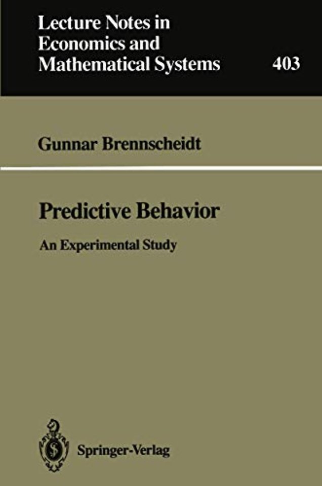 Predictive Behavior