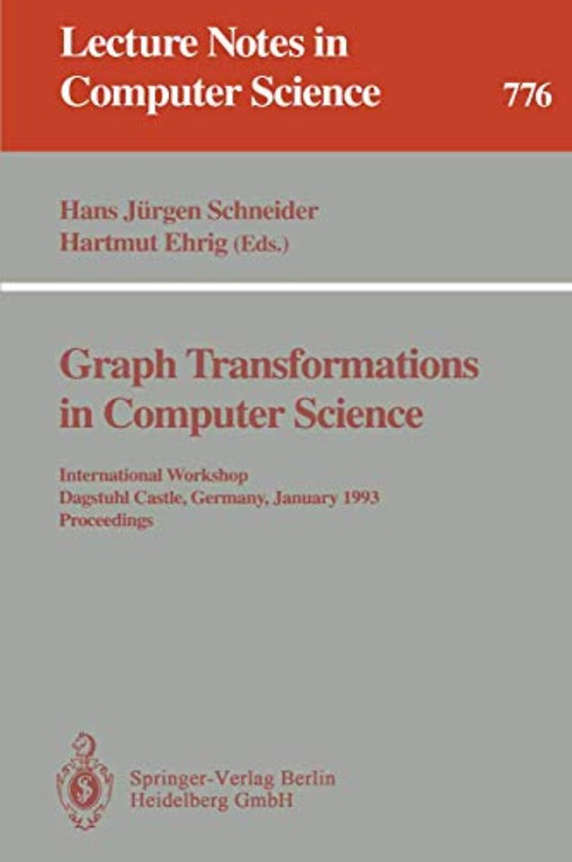 Graph Transformations in Computer Science