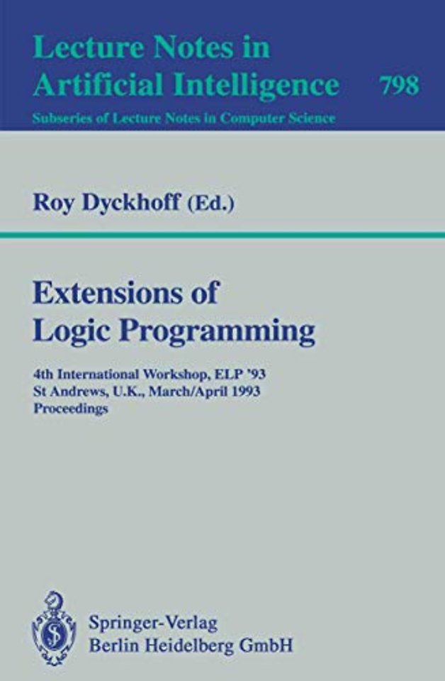 Extensions of Logic Programming