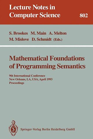 Mathematical Foundations of Programming Semantics