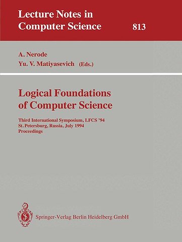 Logical Foundations of Computer Science