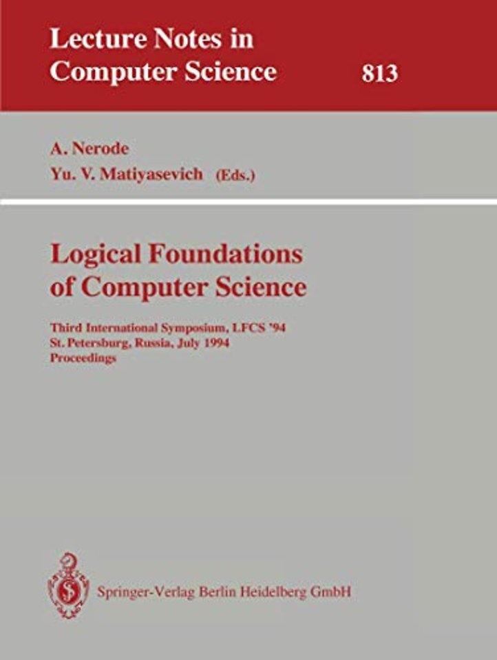 Logical Foundations of Computer Science