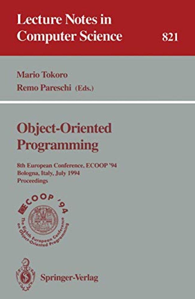 ECOOP '94 - Object-Oriented Programming