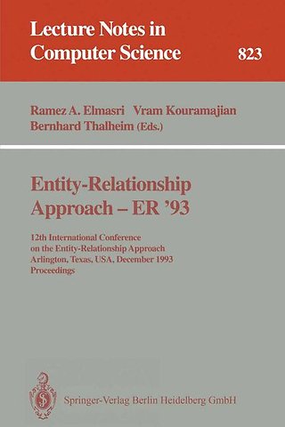Entity-Relationship Approach - ER '93