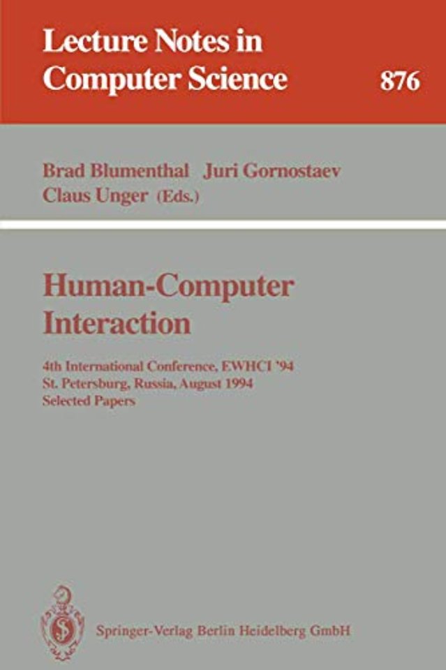 Human-Computer Interaction