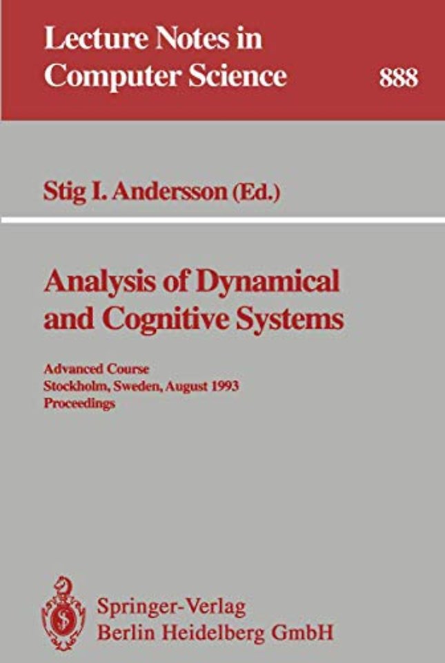 Analysis of Dynamical and Cognitive Systems
