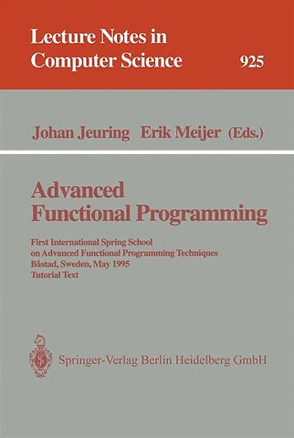 Advanced Functional Programming