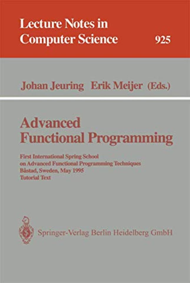 Advanced Functional Programming