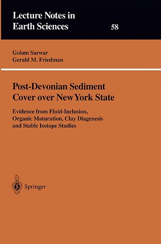 Post-Devonian Sediment Cover over New York State