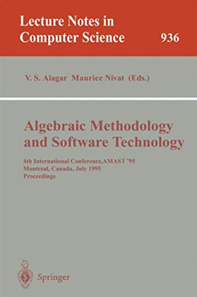 Algebraic Methodology and Software Technology