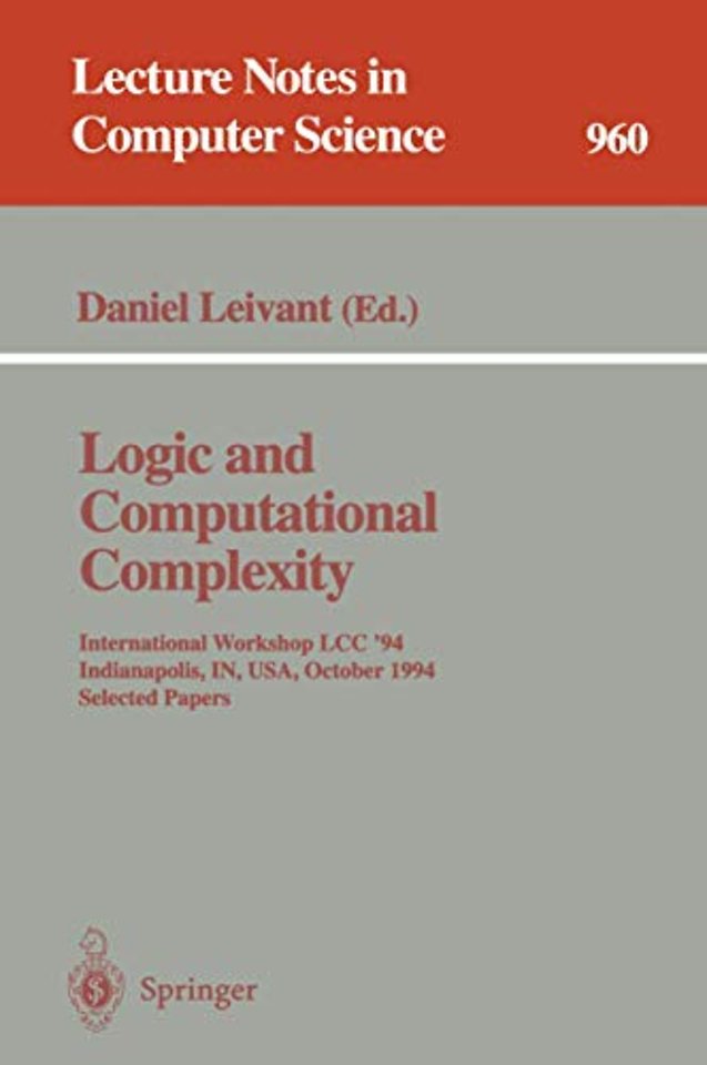 Logic and Computational Complexity