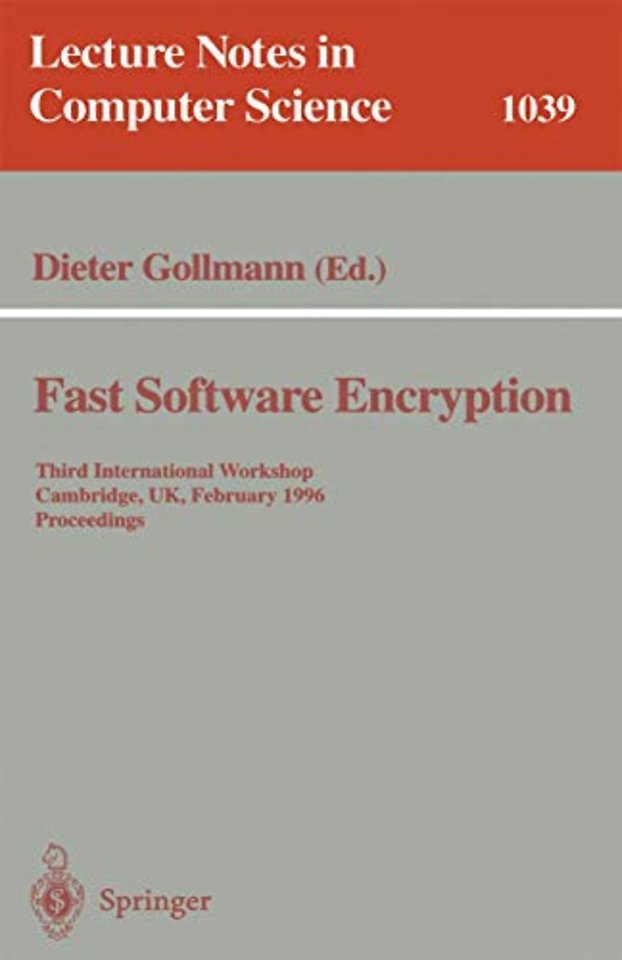 Fast Software Encryption