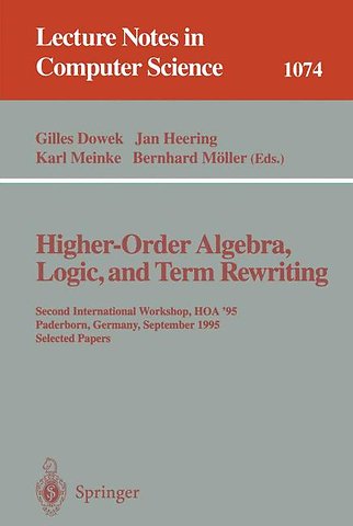 Higher-Order Algebra, Logic, and Term Rewriting