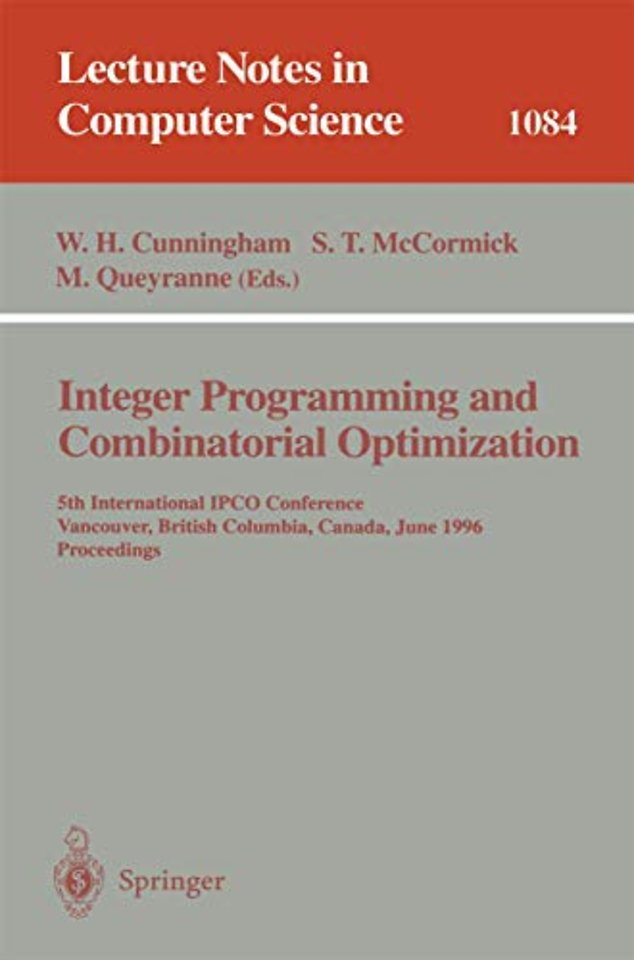 Integer Programming and Combinatorial Optimization