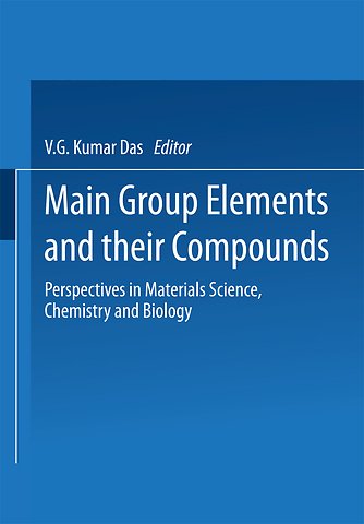 Main Group Elements and their Compounds