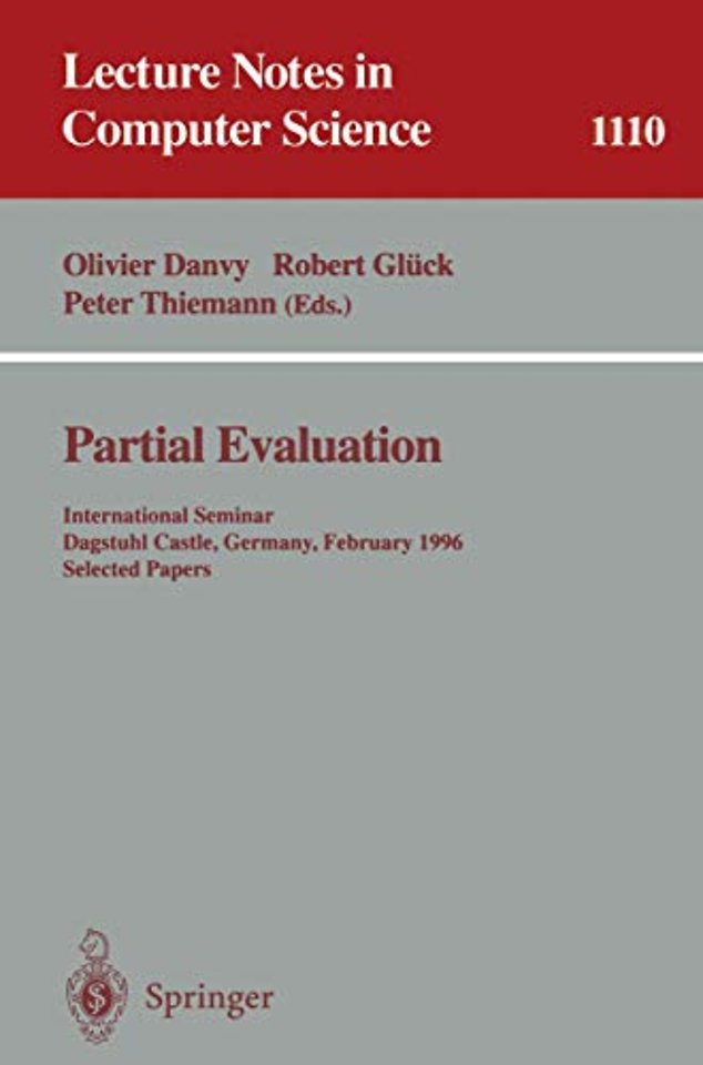 Partial Evaluation