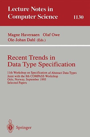 Recent Trends in Data Type Specification