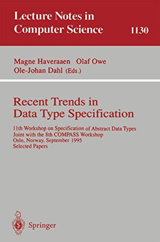 Recent Trends in Data Type Specification