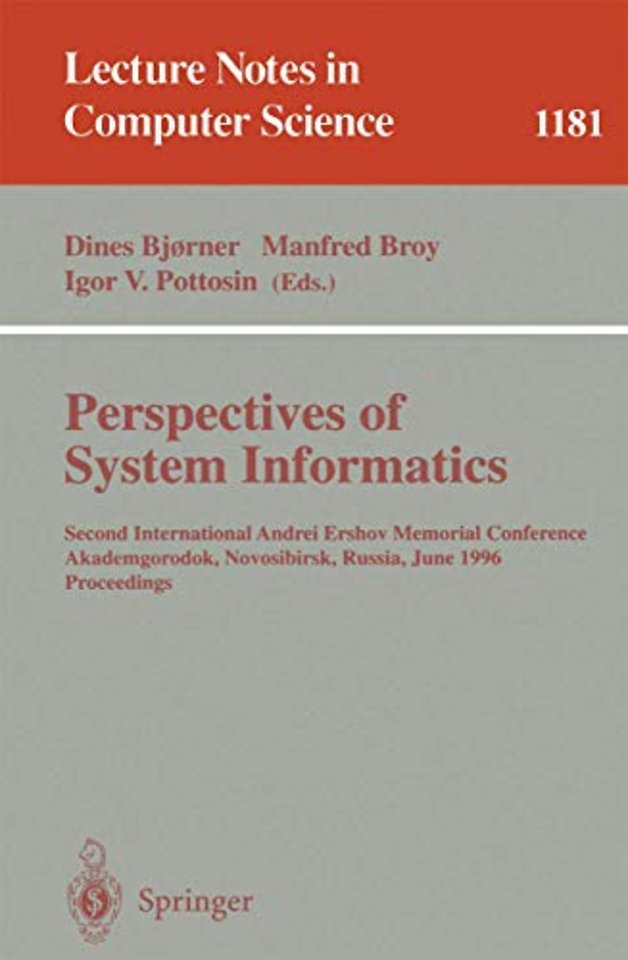 Perspectives of System Informatics