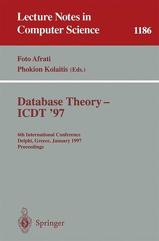 Database Theory - ICDT '97