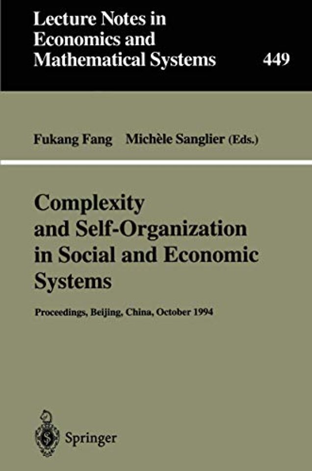 Complexity and Self-Organization in Social and Economic Systems