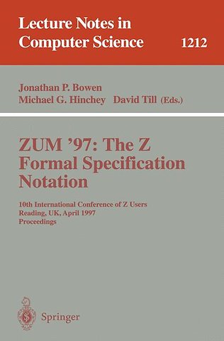 ZUM'97: The Z Formal Specification Notation