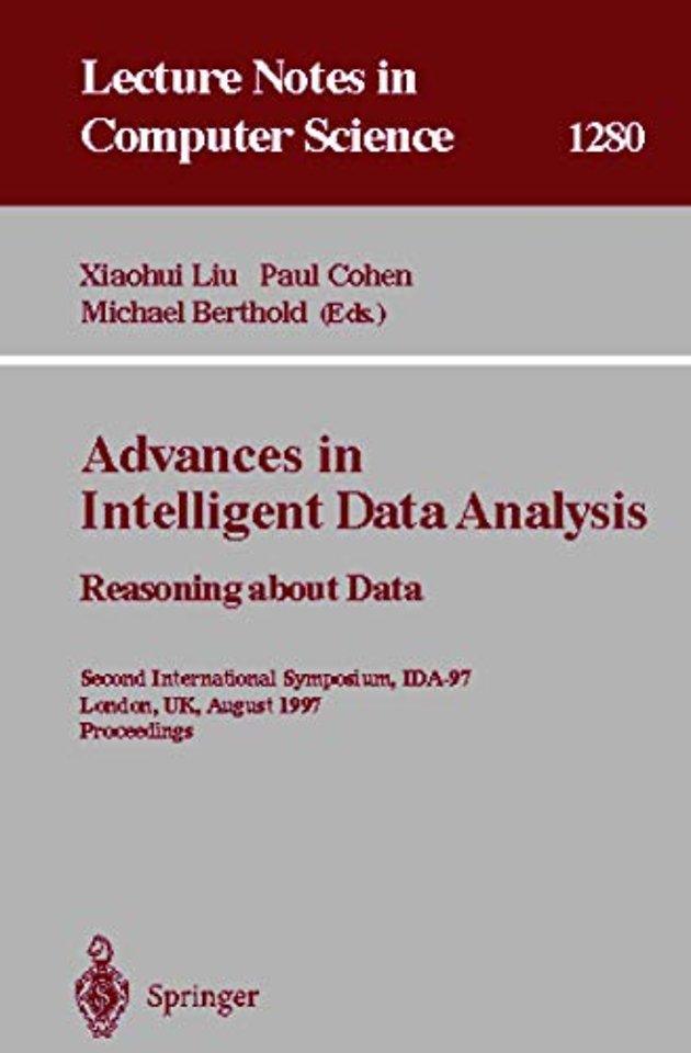 Advances in Intelligent Data Analysis. Reasoning about Data