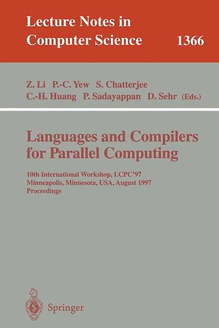 Languages and Compilers for Parallel Computing