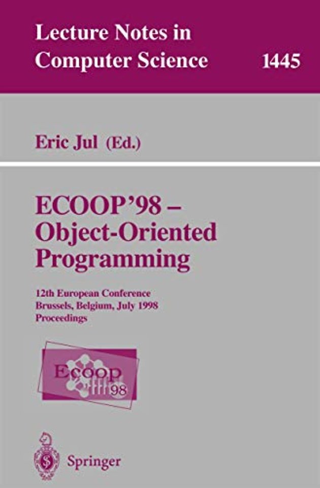 ECOOP '98 - Object-Oriented Programming