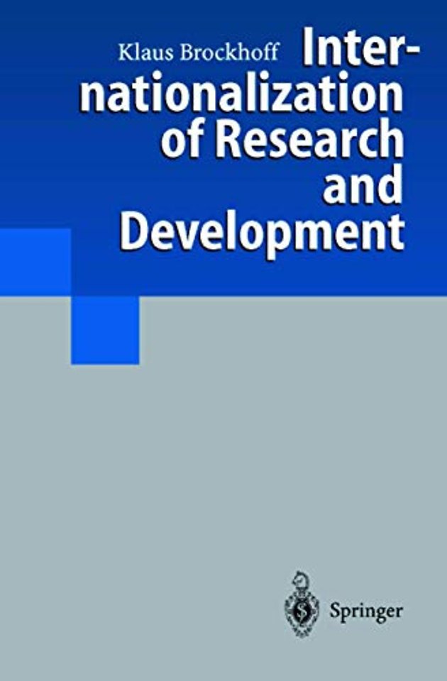 Internationalization of Research and Development