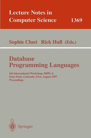 Database Programming Languages