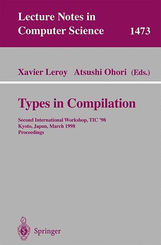 Types in Compilation