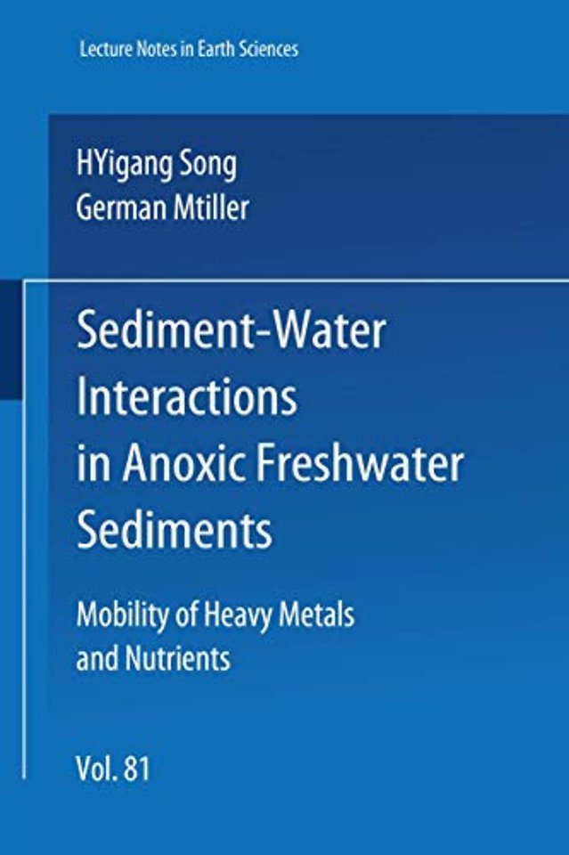 Sediment-Water Interactions in Anoxic Freshwater Sediments