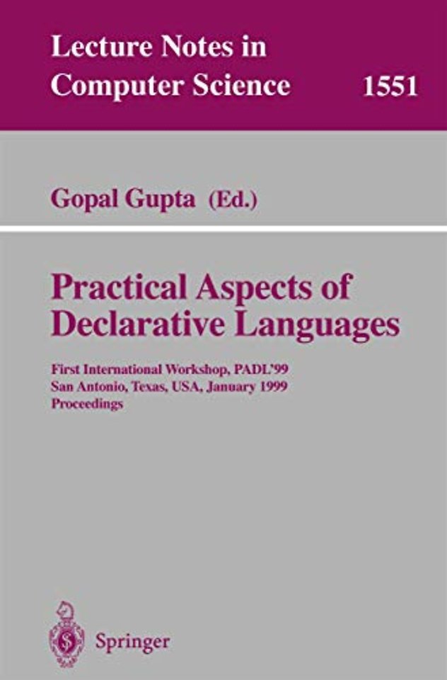 Practical Aspects of Declarative Languages
