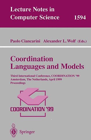 Coordination Languages and Models