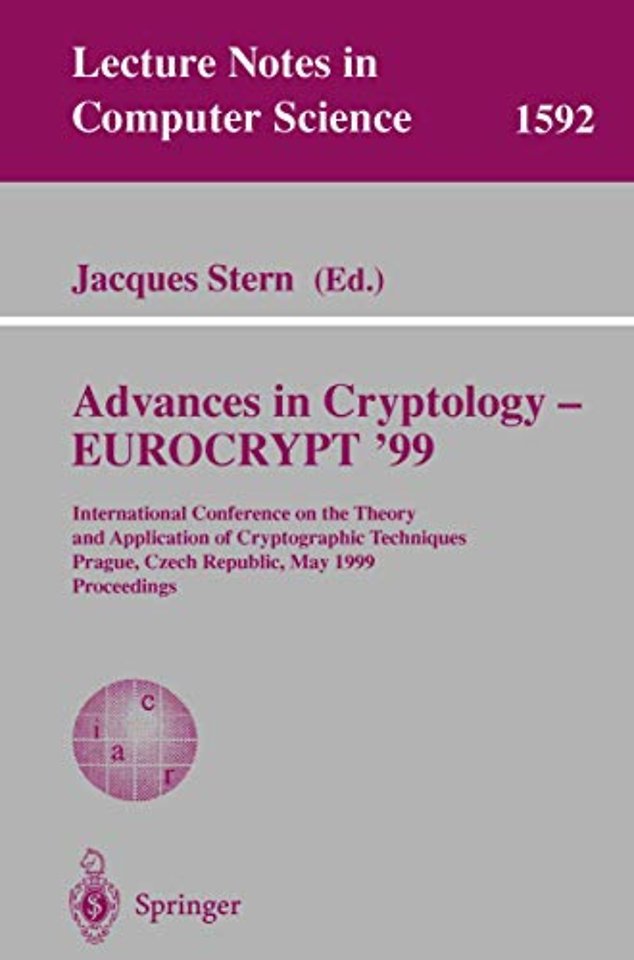 Advances in Cryptology – EUROCRYPT '99