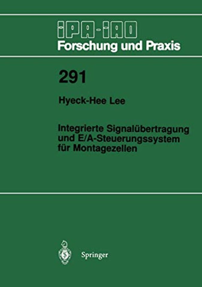 Integrierte Signalübertragung und E/A-Steuerungssystem für Montagezellen
