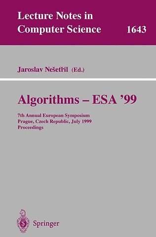 Algorithms - ESA'99