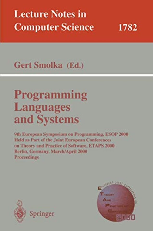 Programming Languages and Systems