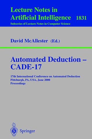 Automated Deduction - CADE-17