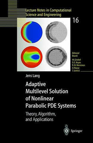 Adaptive Multilevel Solution of Nonlinear Parabolic PDE Systems