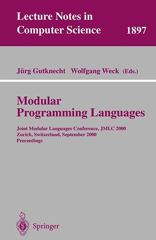 Modular Programming Languages