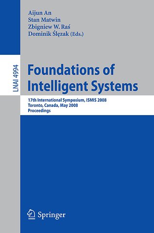 Foundations of Intelligent Systems