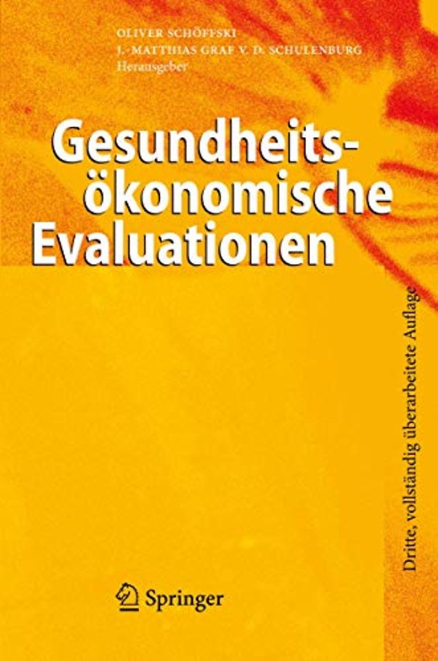 Gesundheitsökonomische Evaluationen