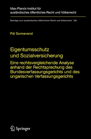 Eigentumsschutz und Sozialversicherung