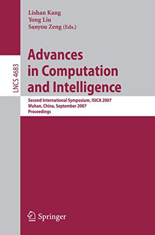 Advances in Computation and Intelligence