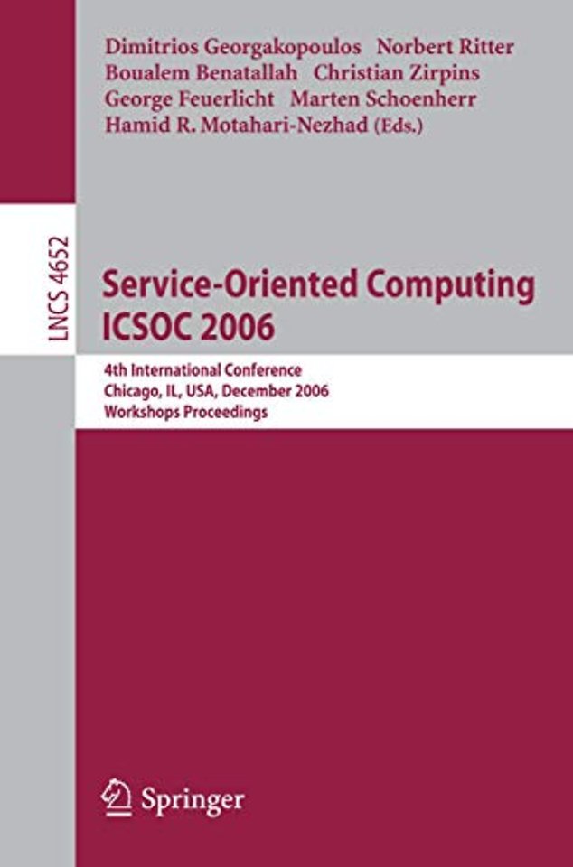 Service-Oriented Computing ICSOC 2006
