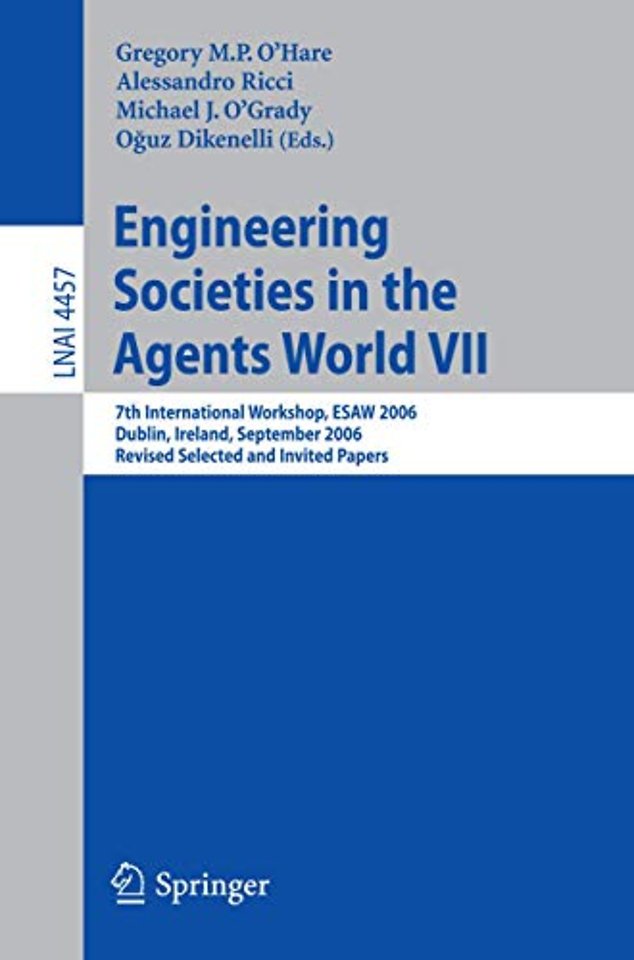 Engineering Societies in the Agents World VII