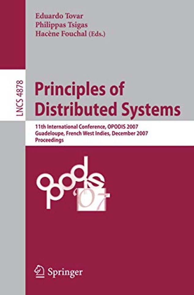 Principles of Distributed Systems